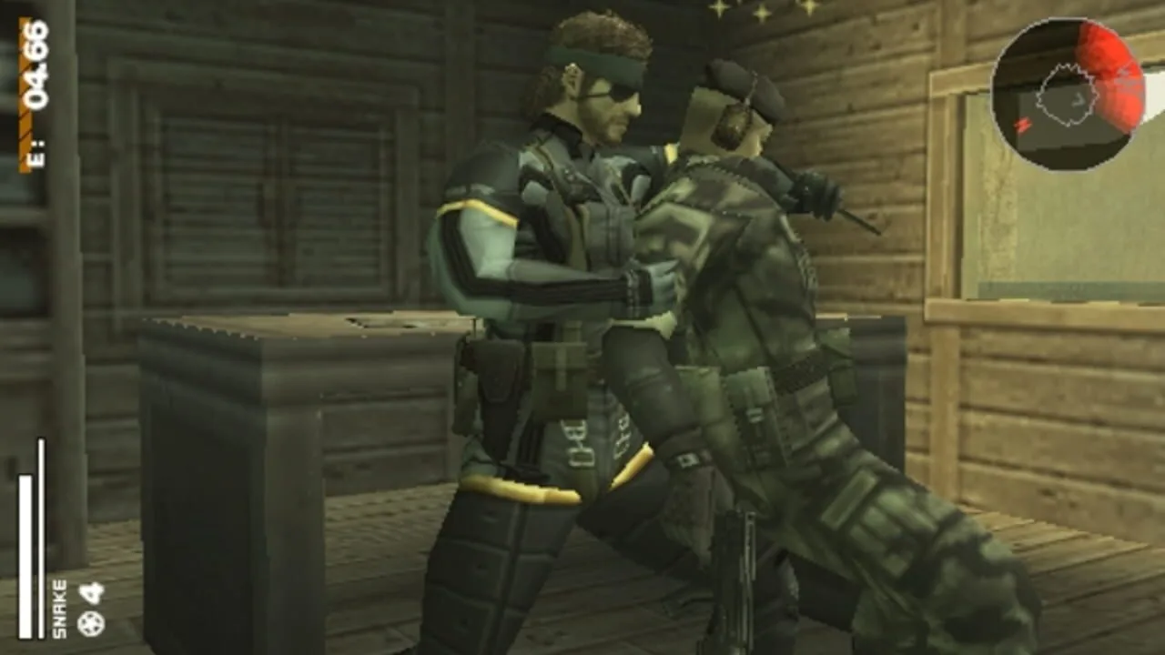 Metal Gear Solid: Portable Ops gameplay on PlayStation Portable