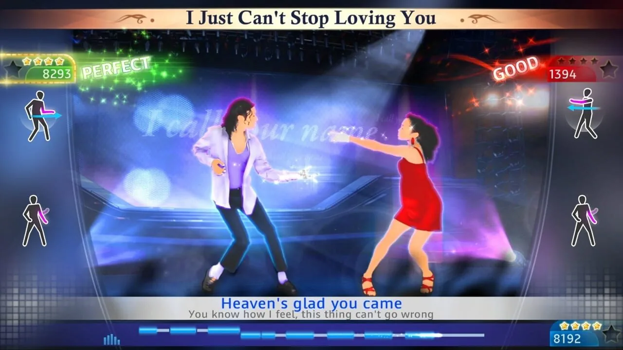 Michael Jackson: The Experience gameplay on PlayStation Portable