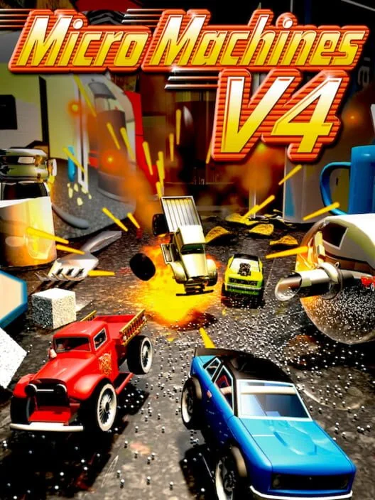 Micro Machines V4 box art