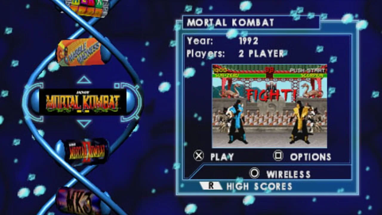Midway Arcade Treasures: Extended Play gameplay on PlayStation Portable