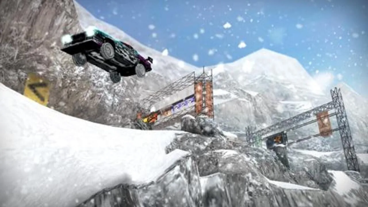 MotorStorm: Arctic Edge gameplay on PlayStation Portable