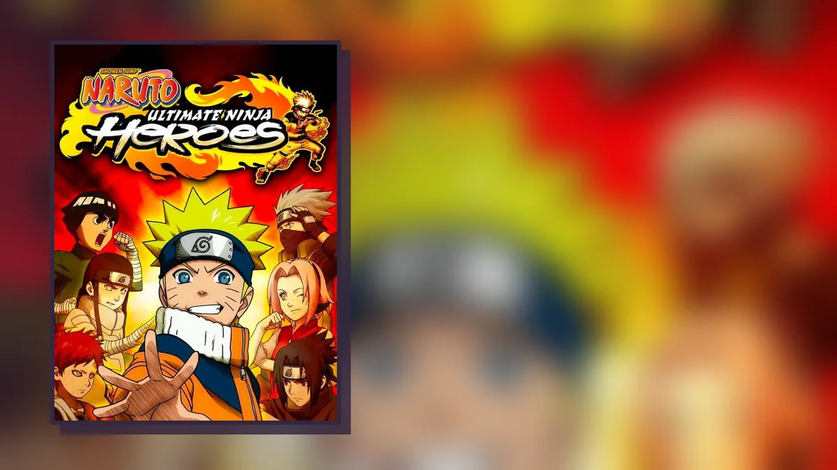 Naruto: Ultimate Ninja Heroes on PlayStation Portable: box art and gameplay