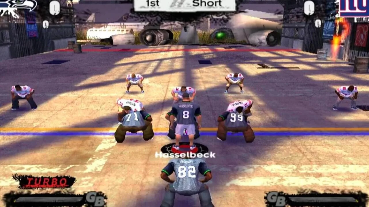 NFL Street 3 gameplay on PlayStation Portable