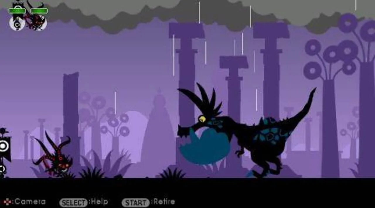 Patapon 2 gameplay on PlayStation Portable