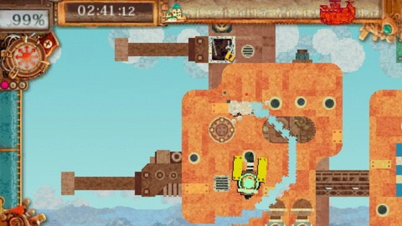 Patchwork Heroes gameplay on PlayStation Portable