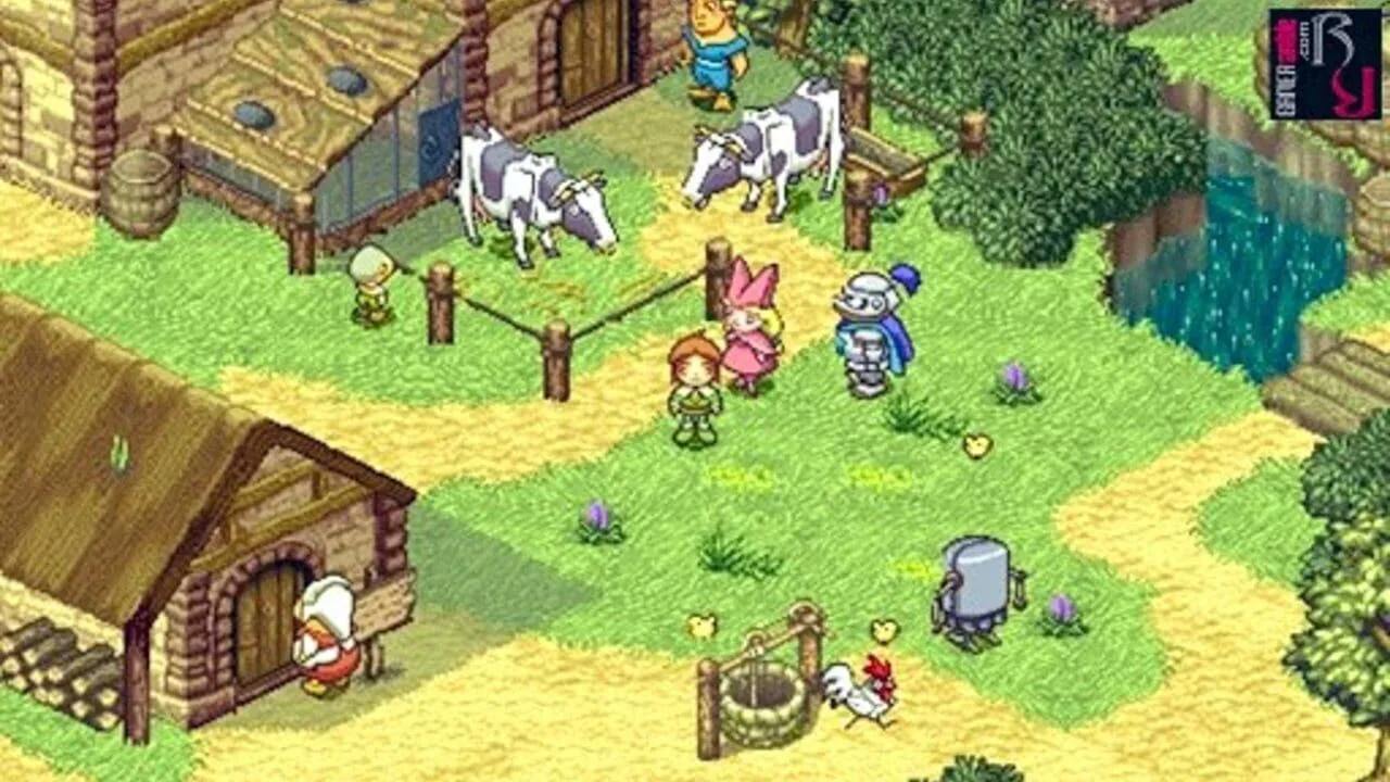 PoPoLoCrois gameplay on PlayStation Portable