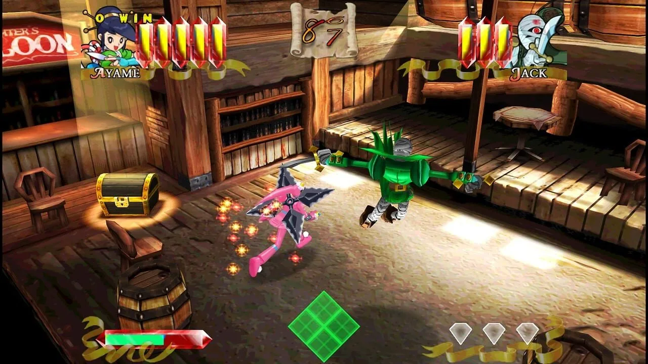 Power Stone Collection gameplay on PlayStation Portable