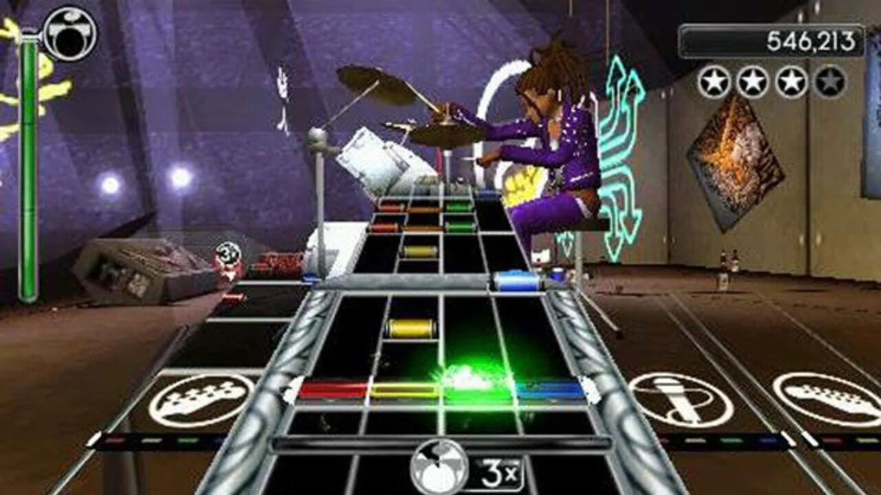 Rock Band Unplugged screenshot 1