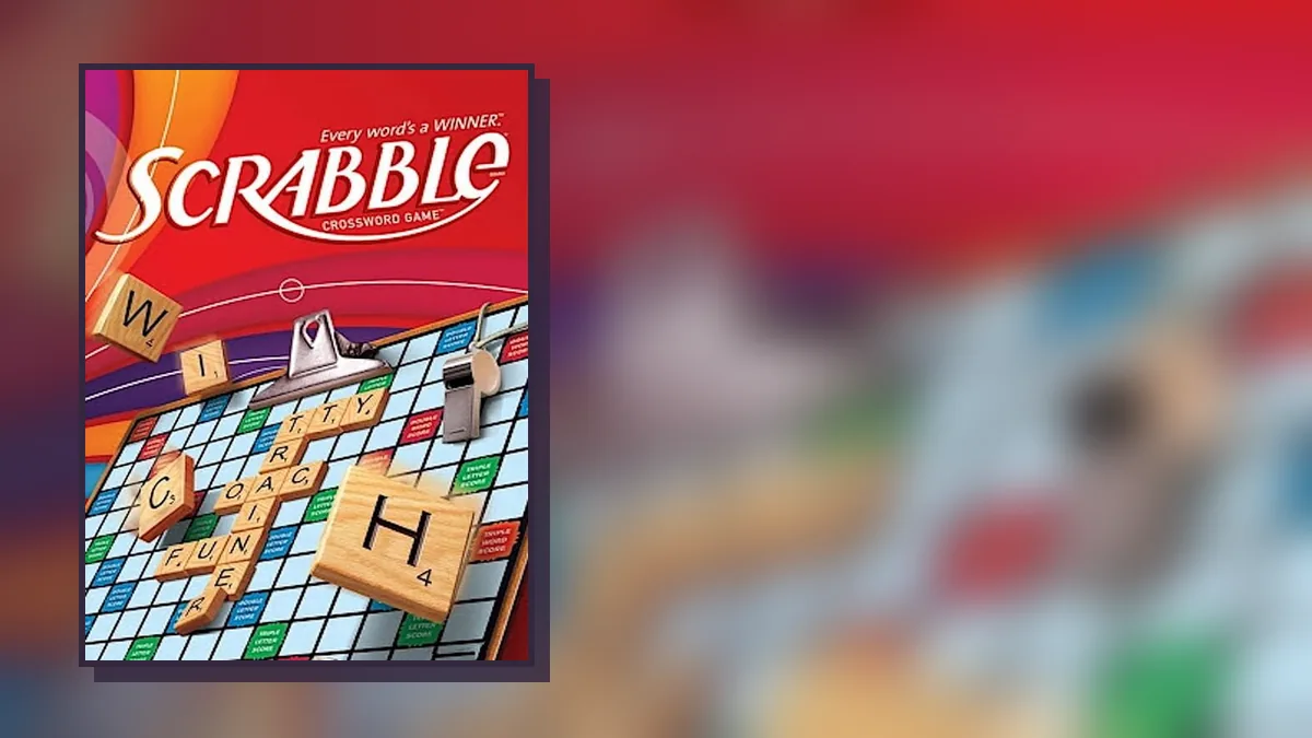 Scrabble on PlayStation Portable: box art and gameplay