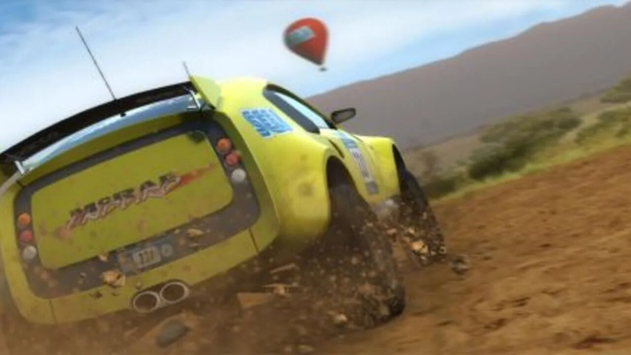 Sega Rally Revo gameplay on PlayStation Portable