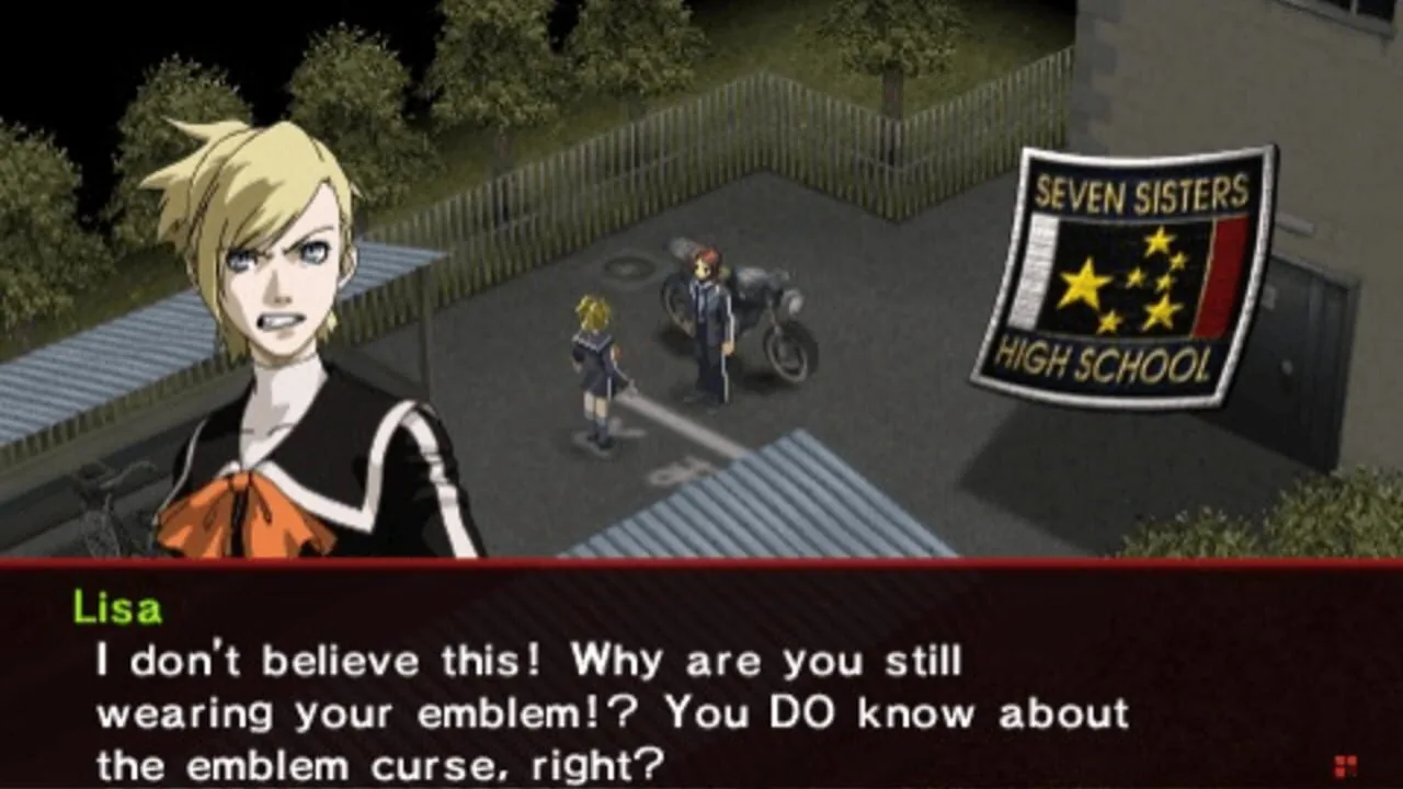 Shin Megami Tensei: Persona 2 - Innocent Sin gameplay on PlayStation Portable