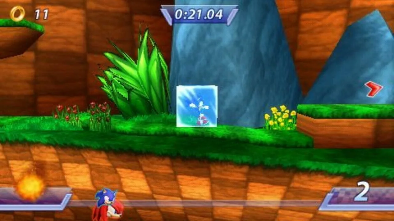 Sonic Rivals screenshot 1