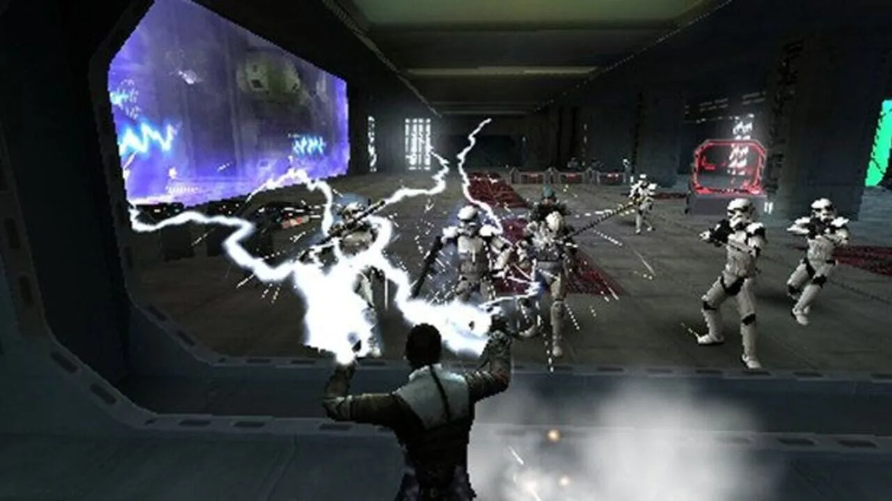 Star Wars: The Force Unleashed gameplay on PlayStation Portable