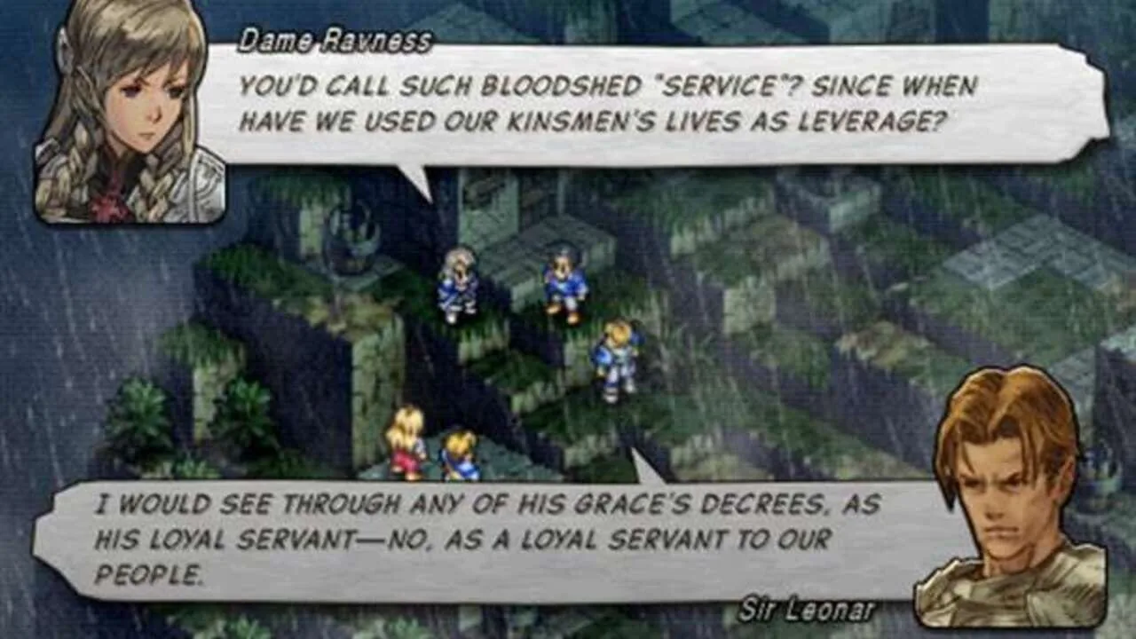 Tactics Ogre gameplay on PlayStation Portable