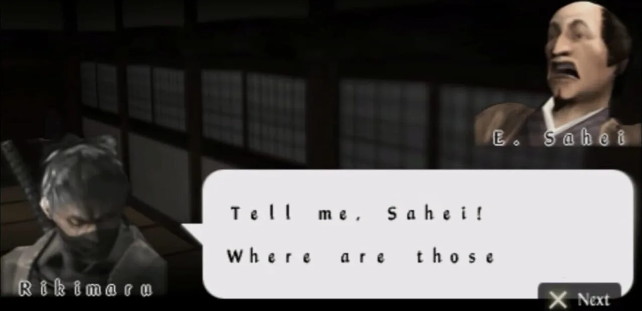 Tenchu: Time of the Assassins screenshot 1