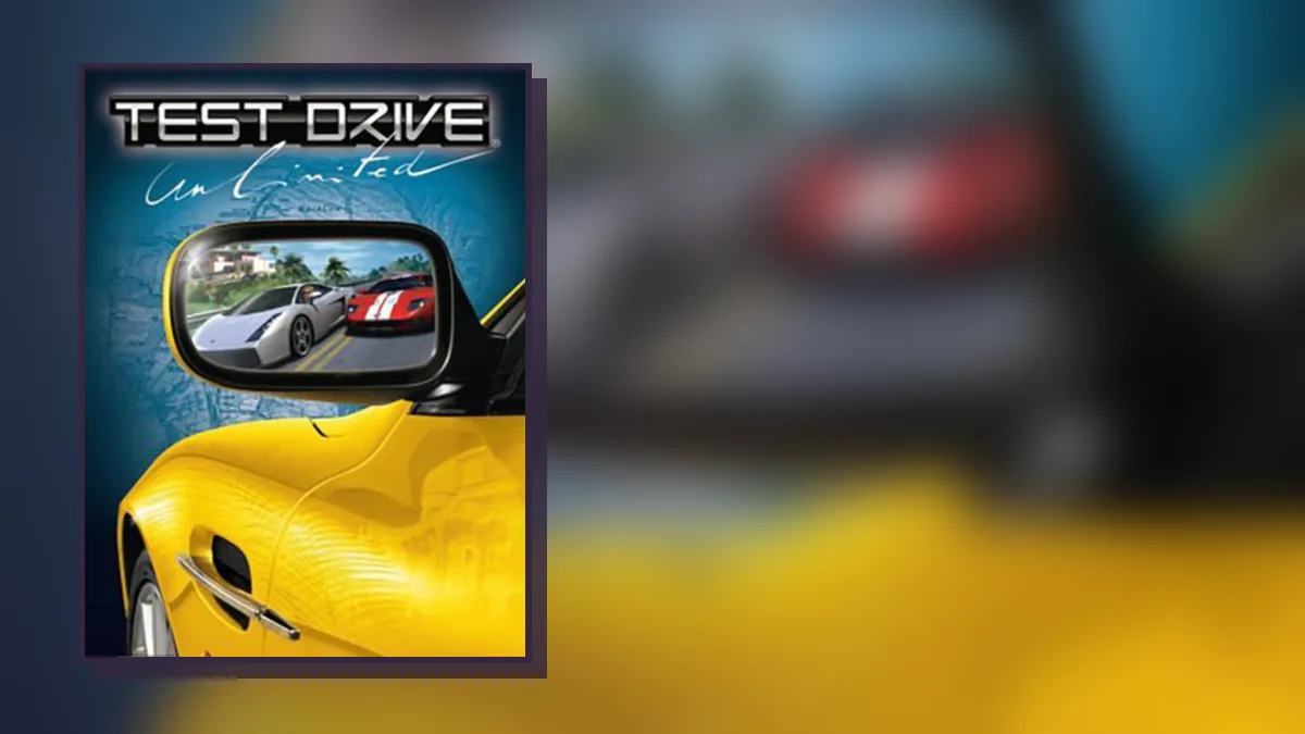 Test Drive Unlimited on PlayStation Portable: box art and gameplay
