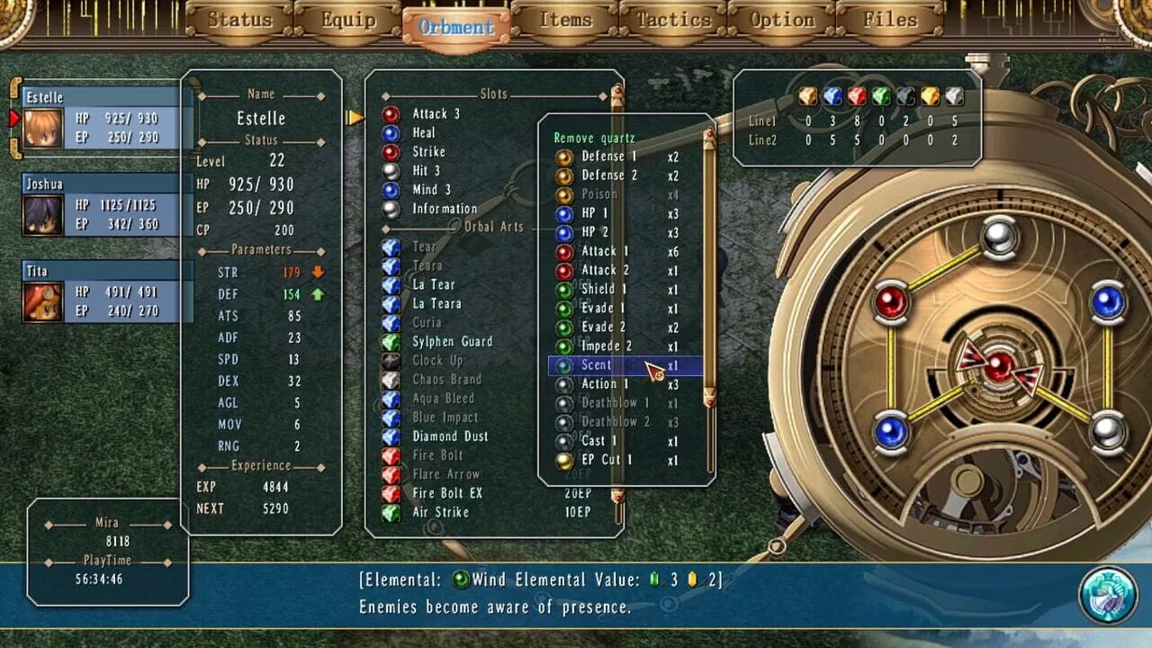 The Legend of Heroes: Trails in the Sky gameplay on PlayStation Portable