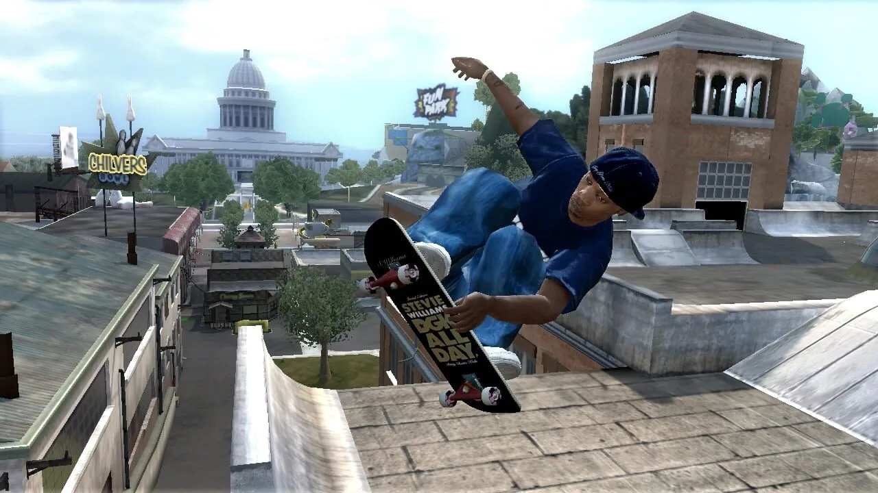 Tony Hawk's Project 8 gameplay on PlayStation Portable