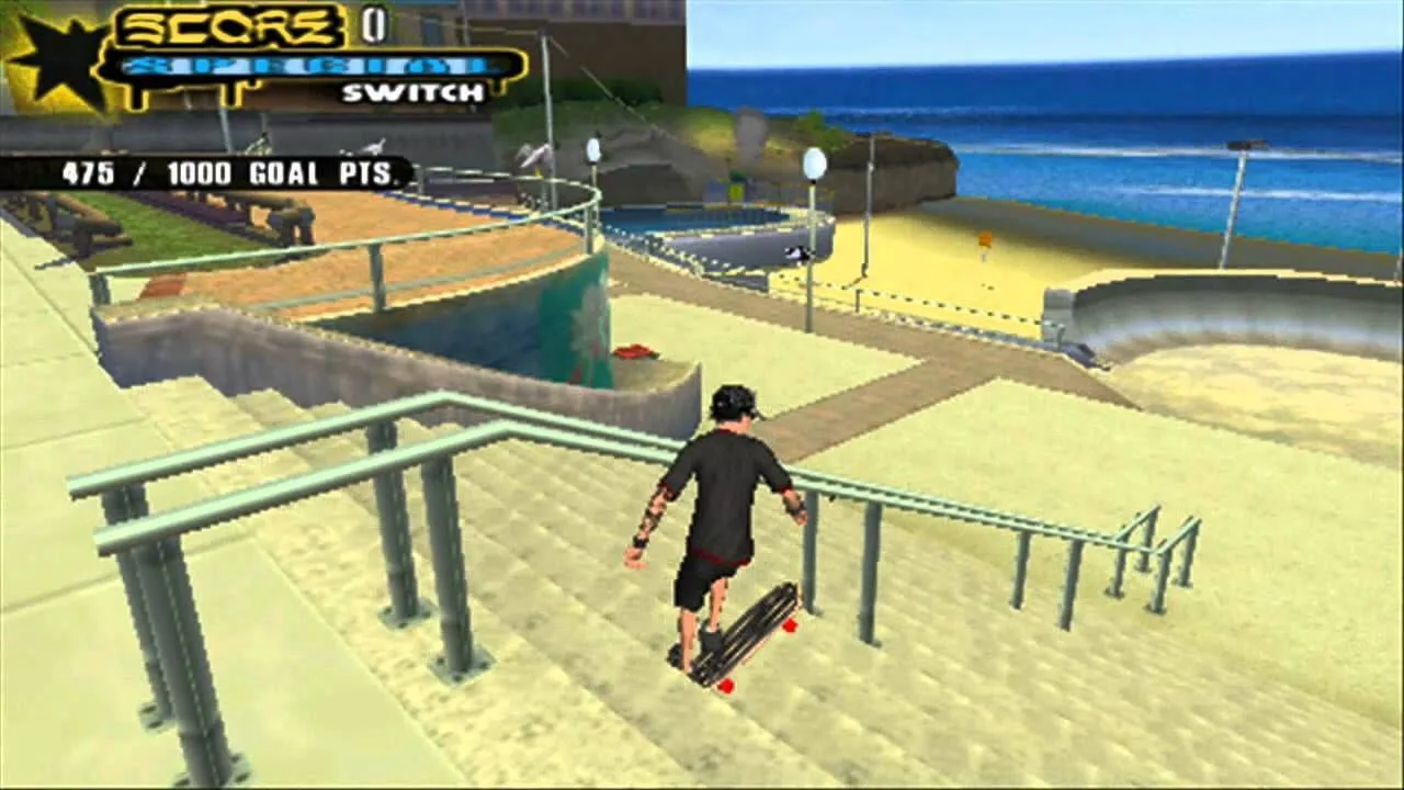 Tony Hawk's Underground 2 Remix gameplay on PlayStation Portable