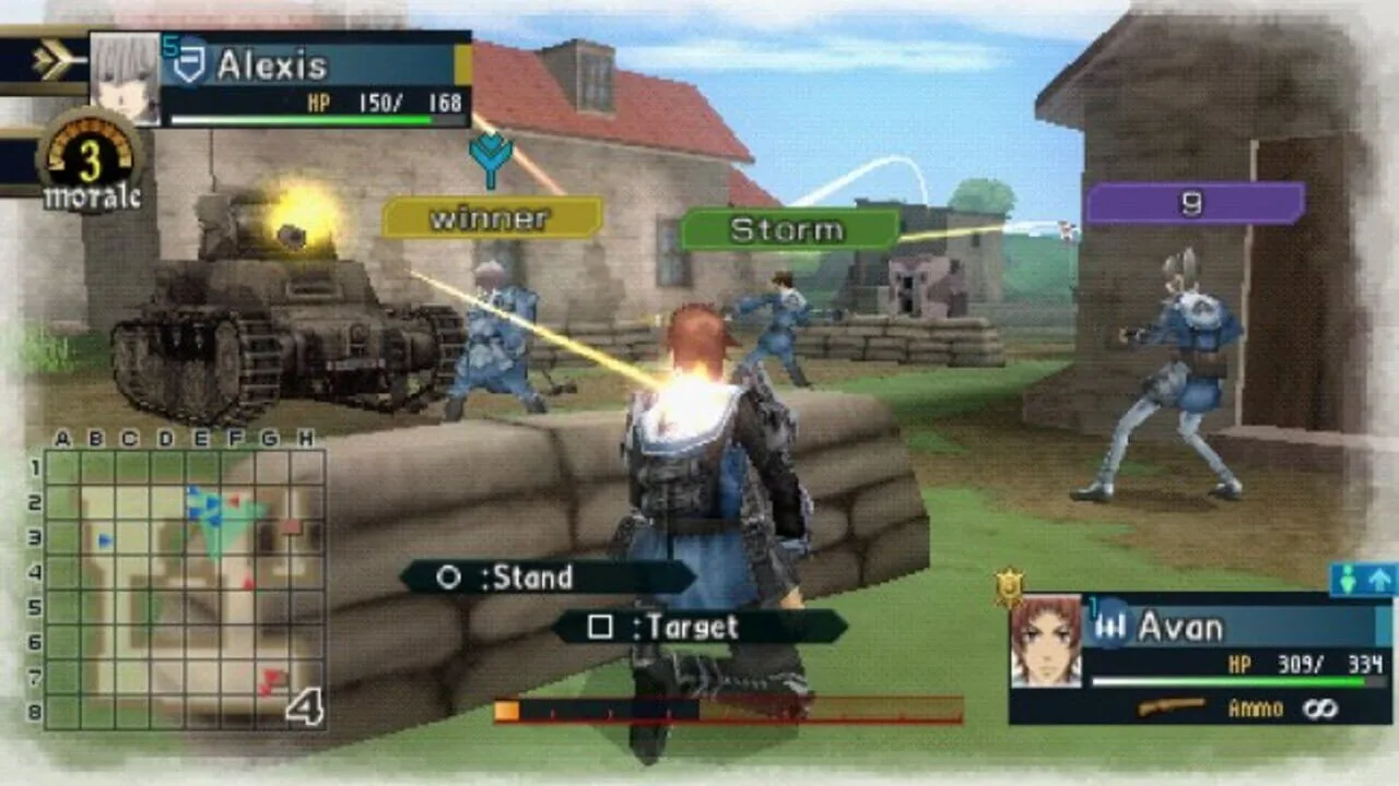 Valkyria Chronicles II screenshot 1