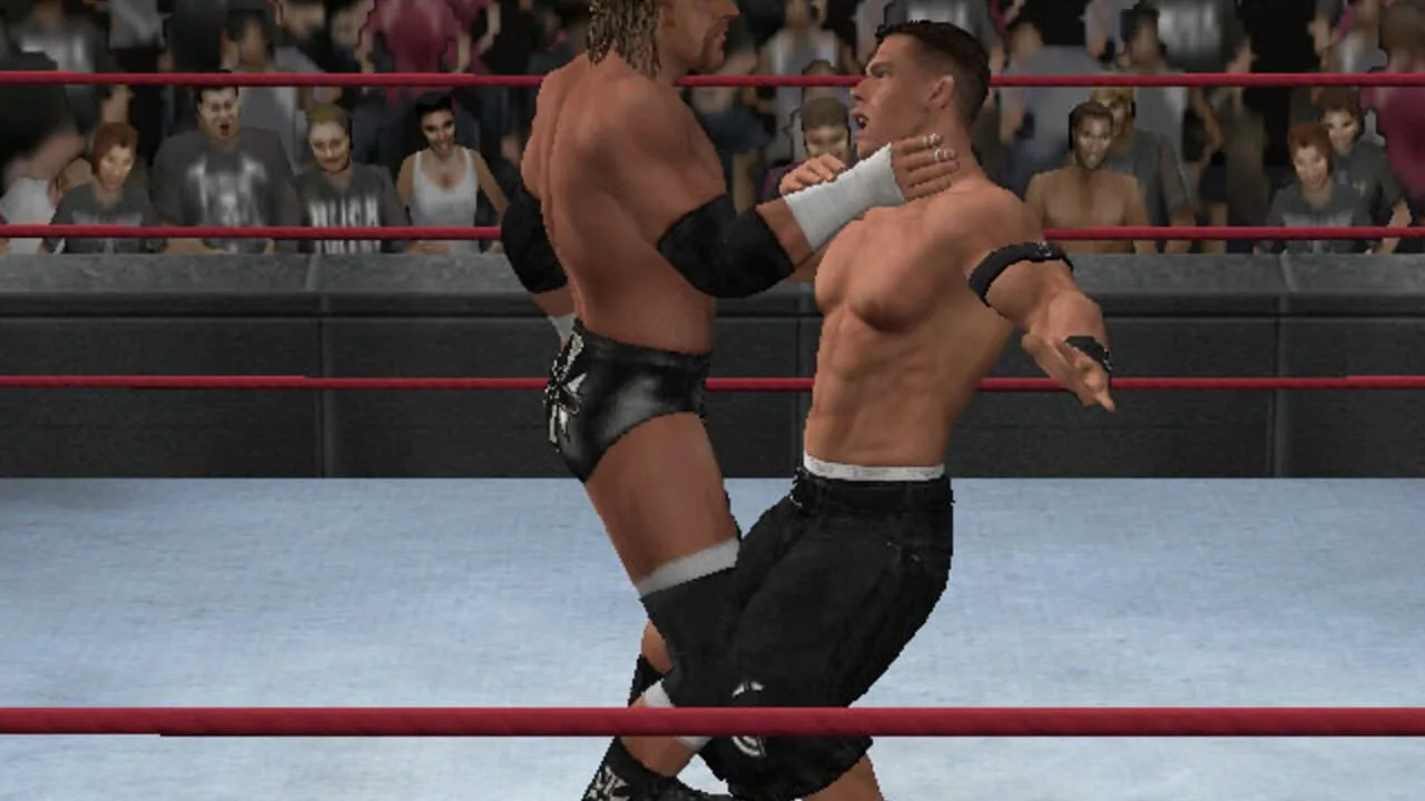 WWE SmackDown vs. Raw 2008 gameplay on PlayStation Portable