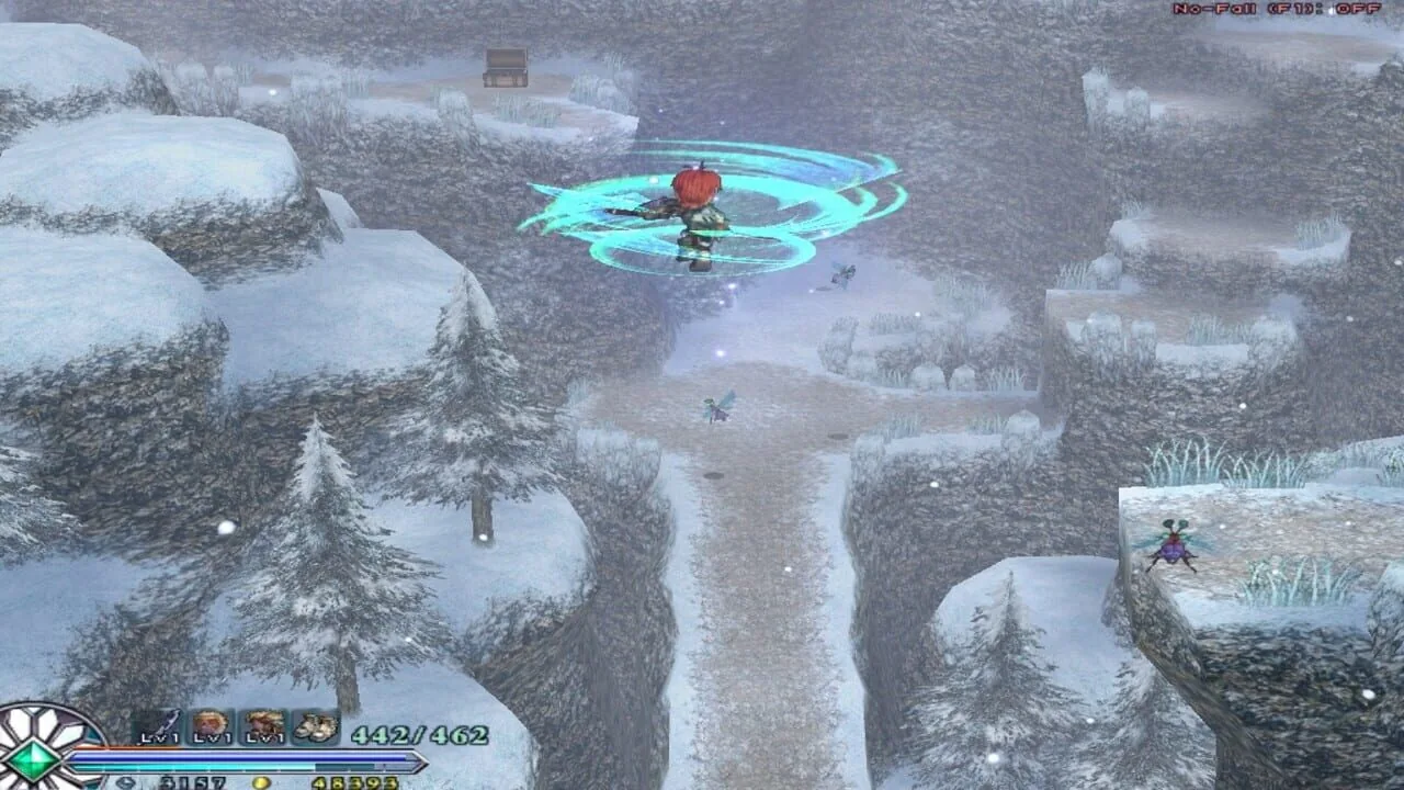 Ys: The Oath in Felghana gameplay on PlayStation Portable