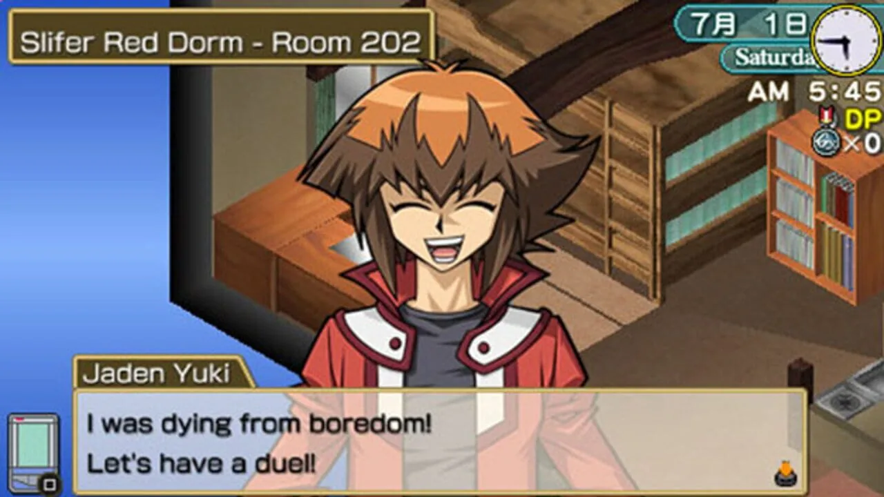 Yu-Gi-Oh! GX Tag Force gameplay on PlayStation Portable