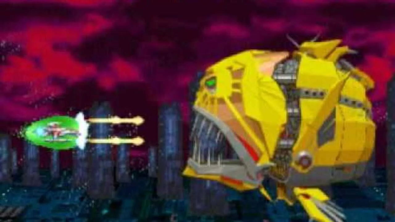 Darius Gaiden gameplay on Saturn