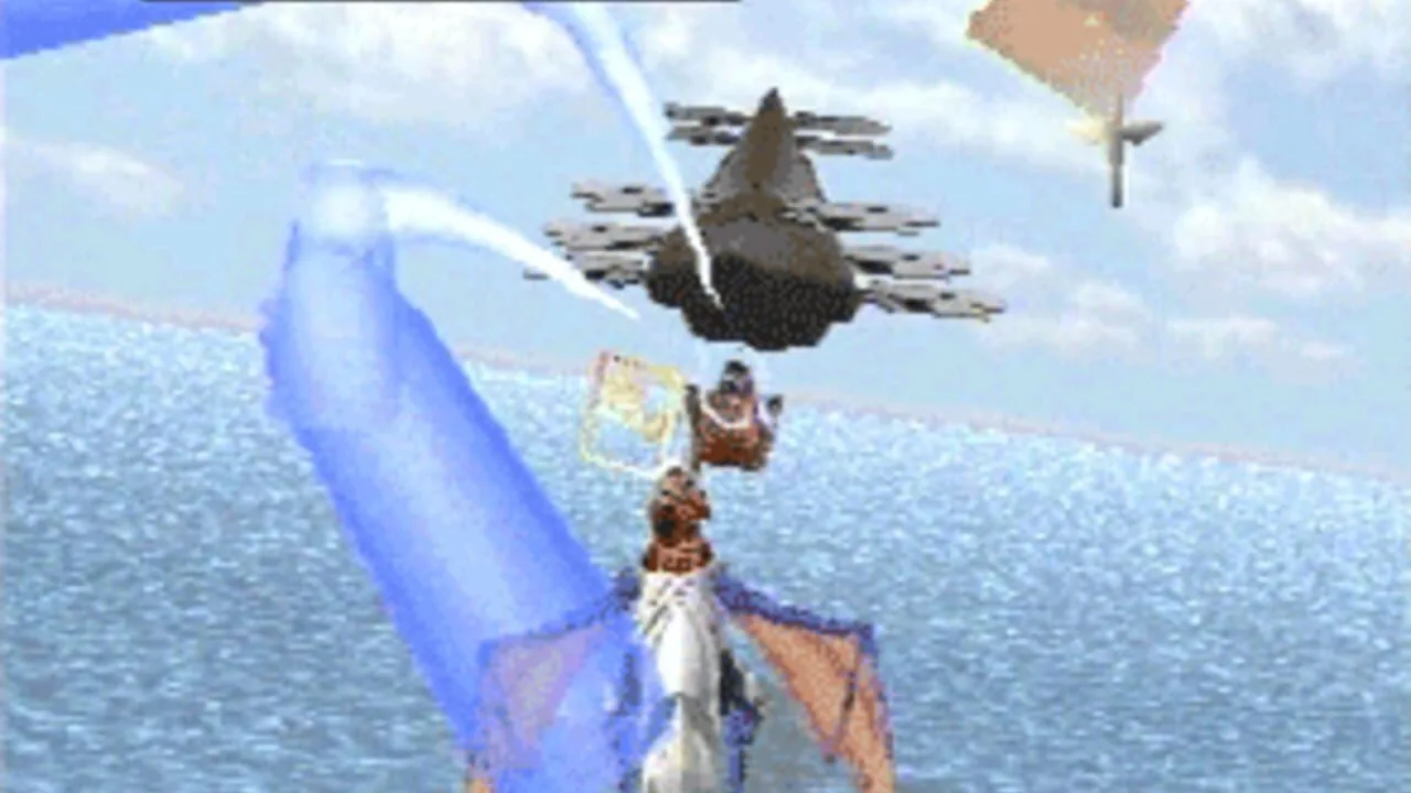 Panzer Dragoon gameplay on Saturn
