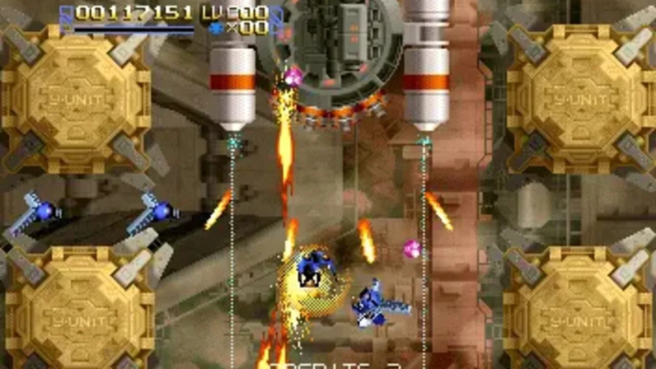Radiant Silvergun gameplay on Saturn