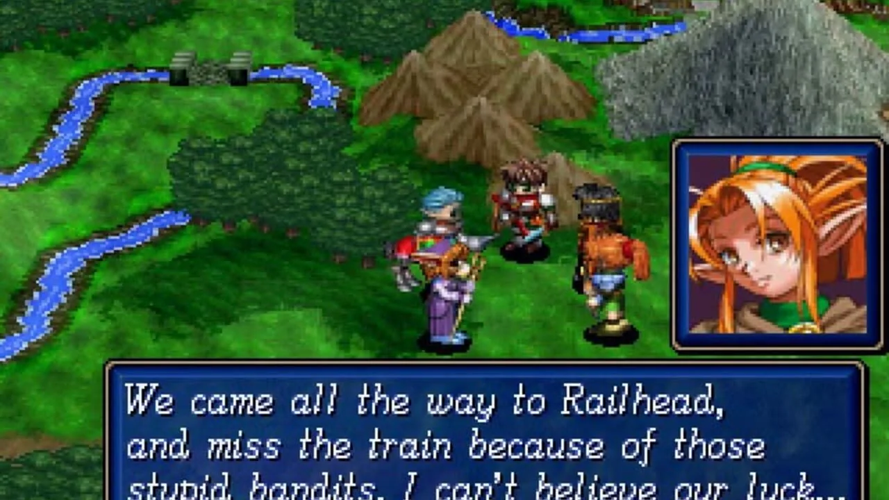 Shining Force III gameplay on Saturn