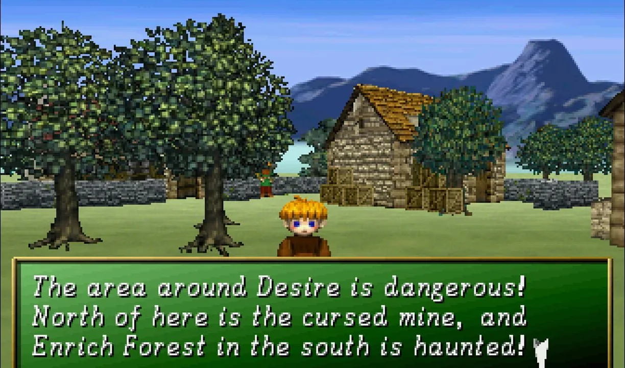 Shining the Holy Ark gameplay on Saturn