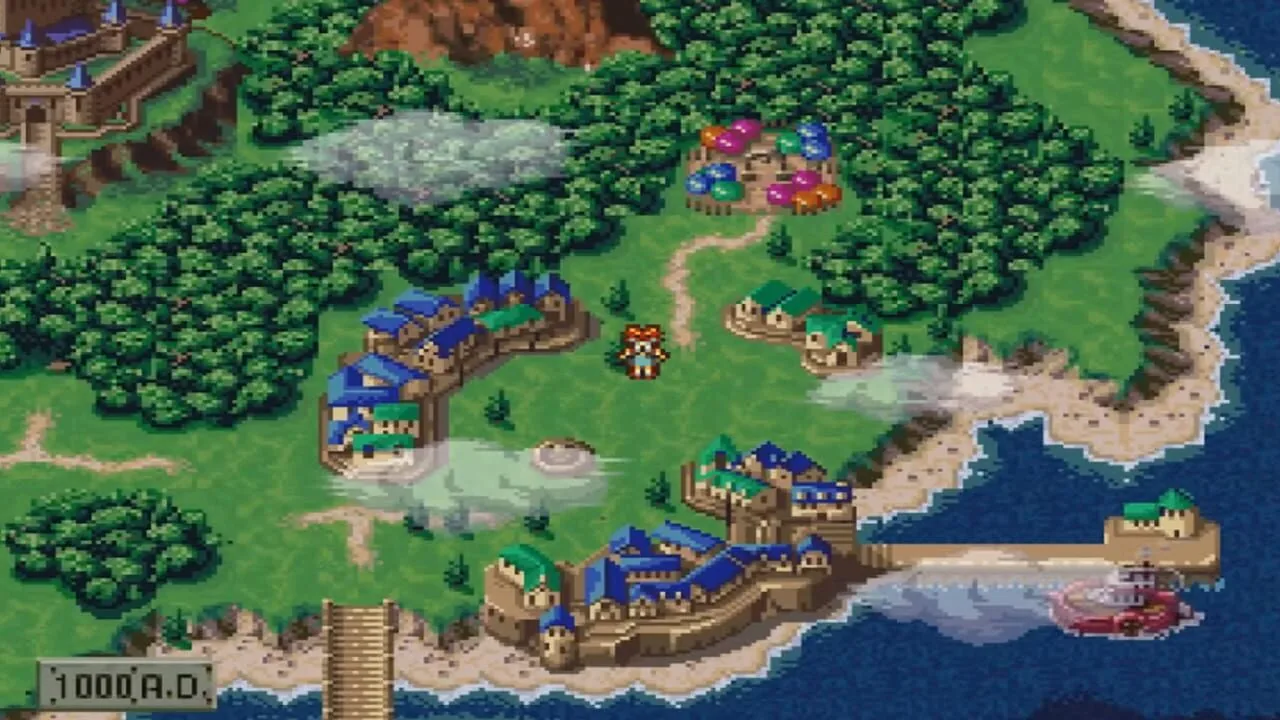 Chrono Trigger gameplay on Super Nintendo Entertainment System