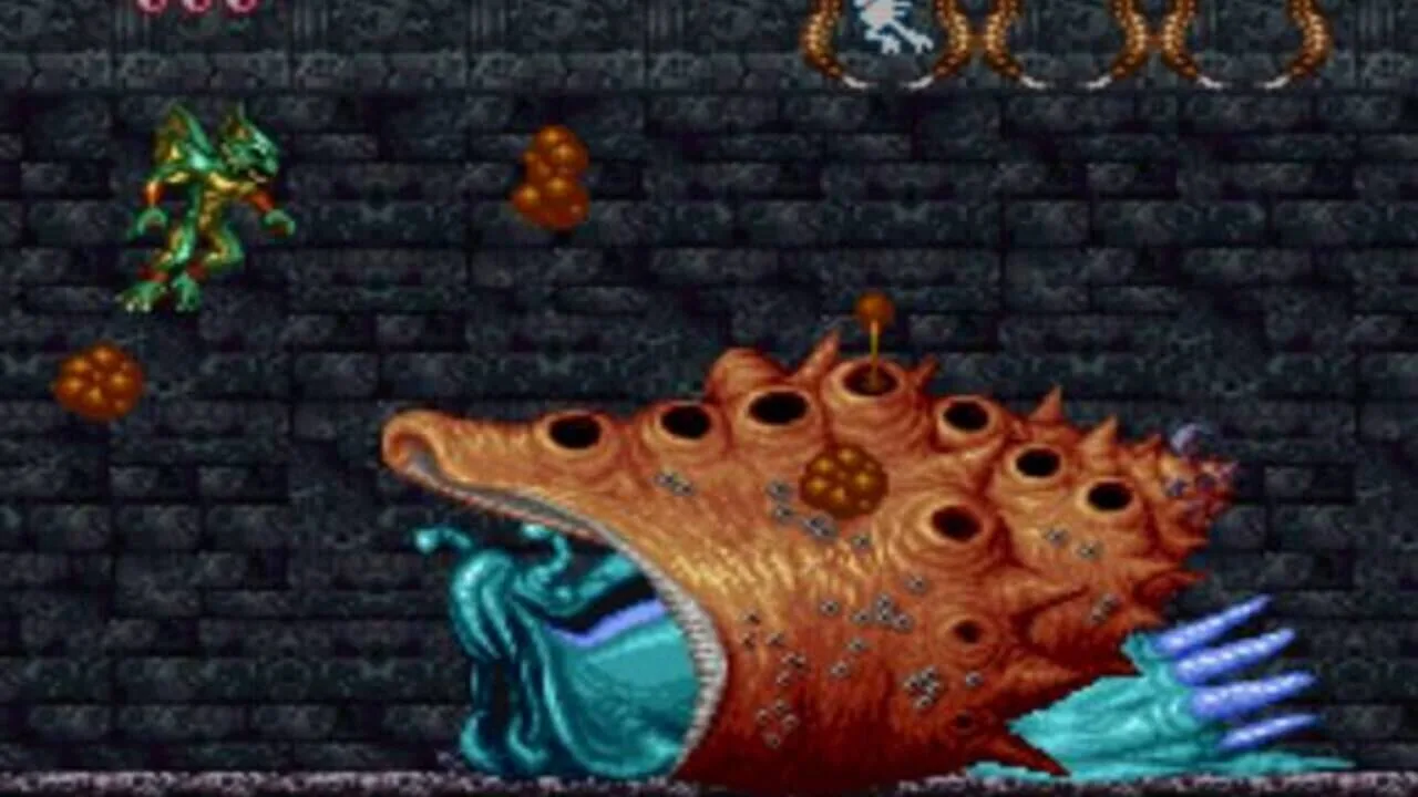 Demon's Crest gameplay on Super Nintendo Entertainment System