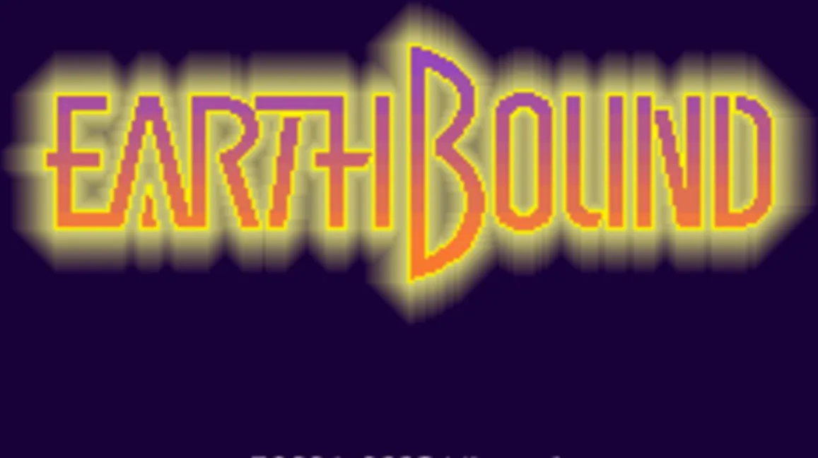 EarthBound gameplay on Super Nintendo Entertainment System