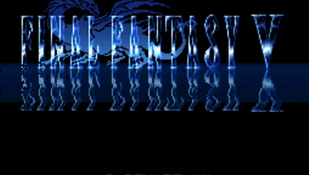 Final Fantasy V gameplay on Super Nintendo Entertainment System