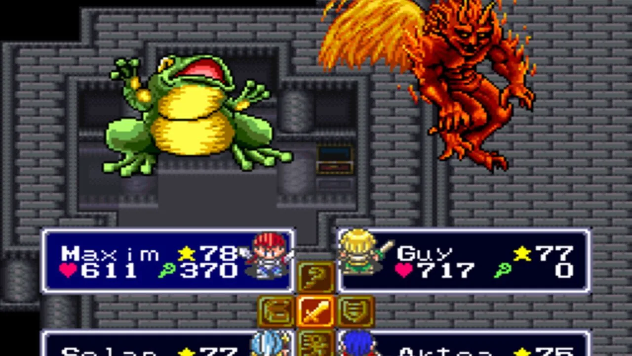 Lufia & the Fortress of Doom gameplay on Super Nintendo Entertainment System