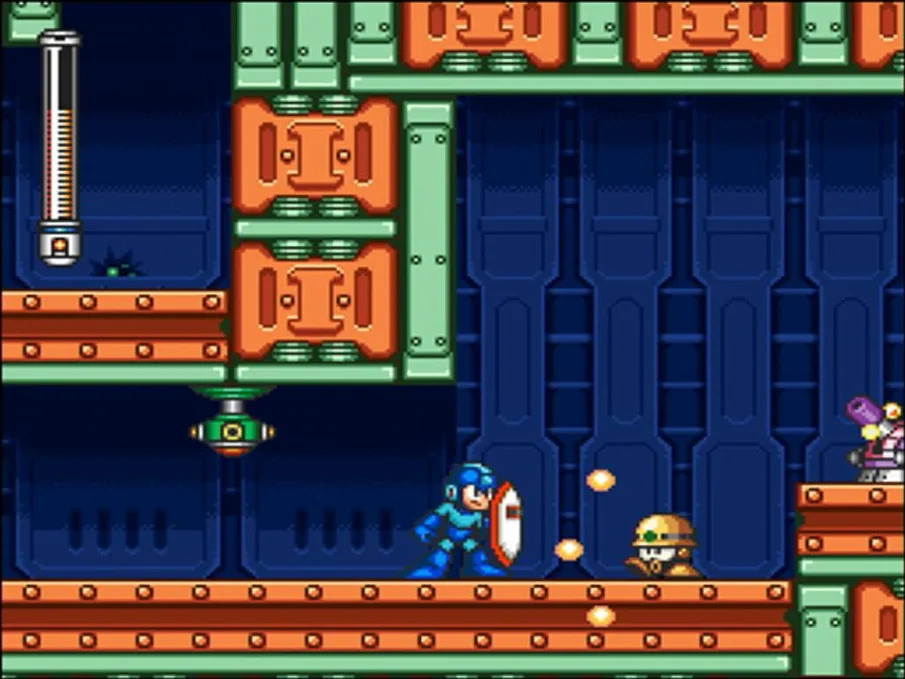 Mega Man 7 gameplay on Super Nintendo Entertainment System