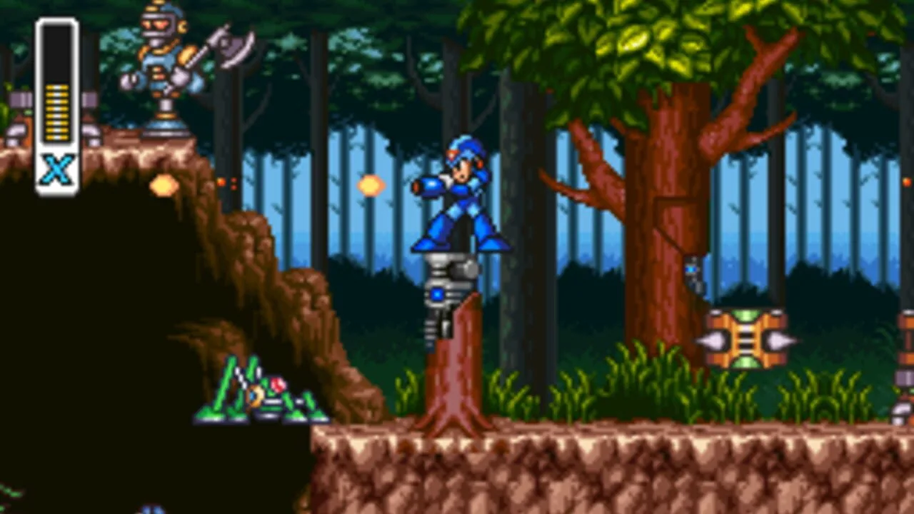 Mega Man X gameplay on Super Nintendo Entertainment System