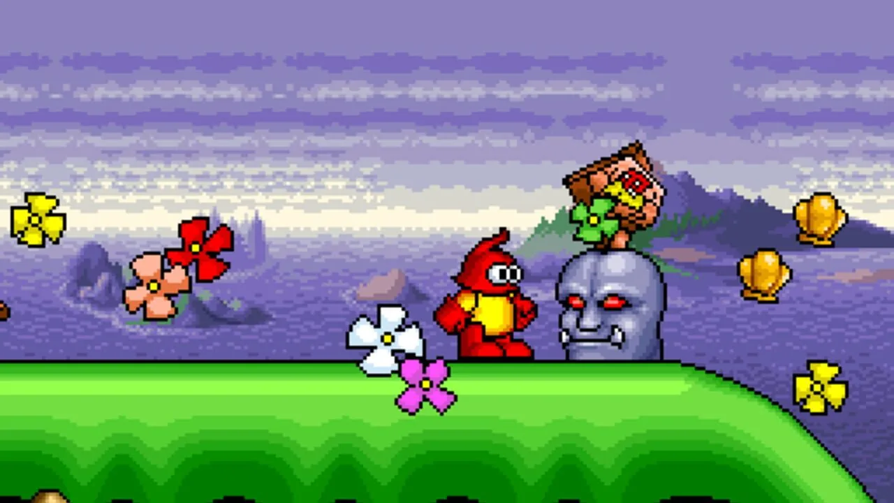 Plok gameplay on Super Nintendo Entertainment System