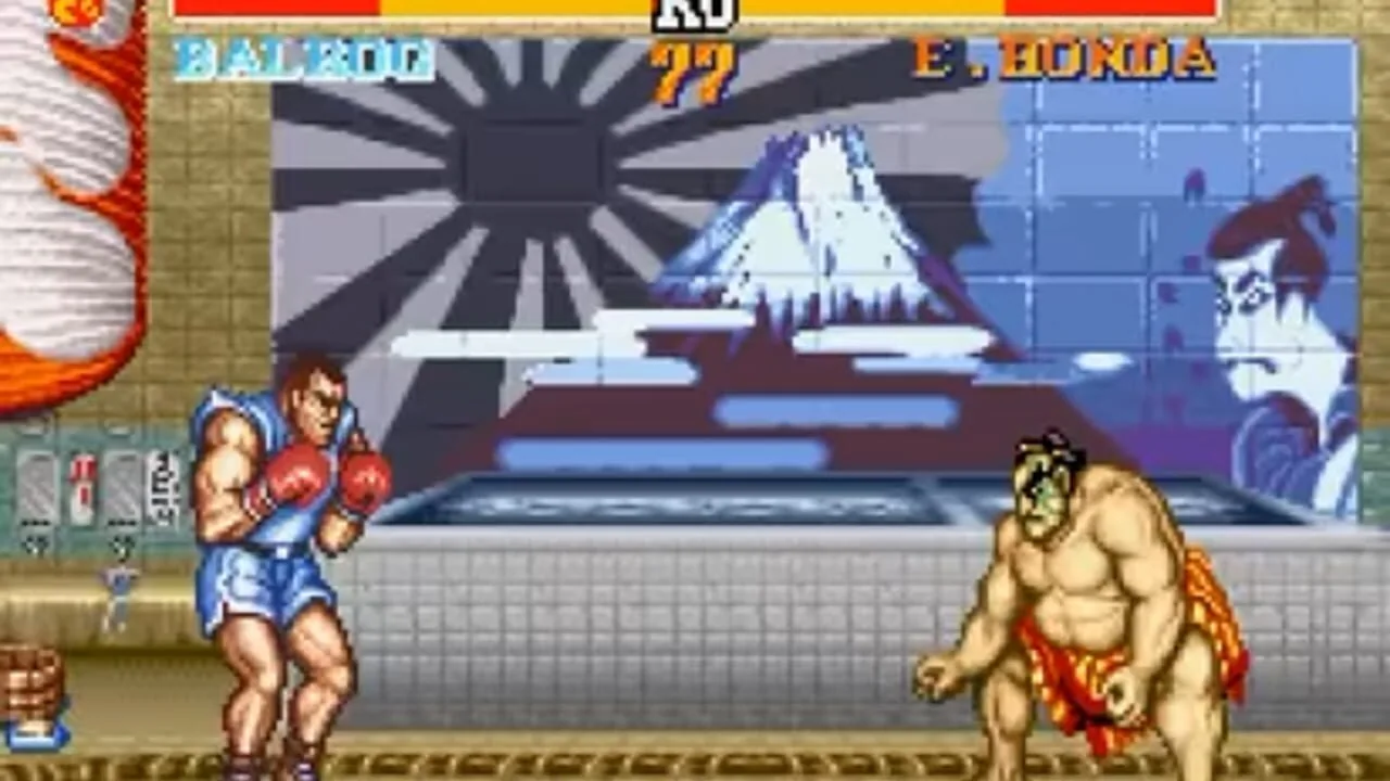Street Fighter II Turbo gameplay on Super Nintendo Entertainment System