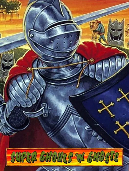 Super Ghouls 'n Ghosts box art
