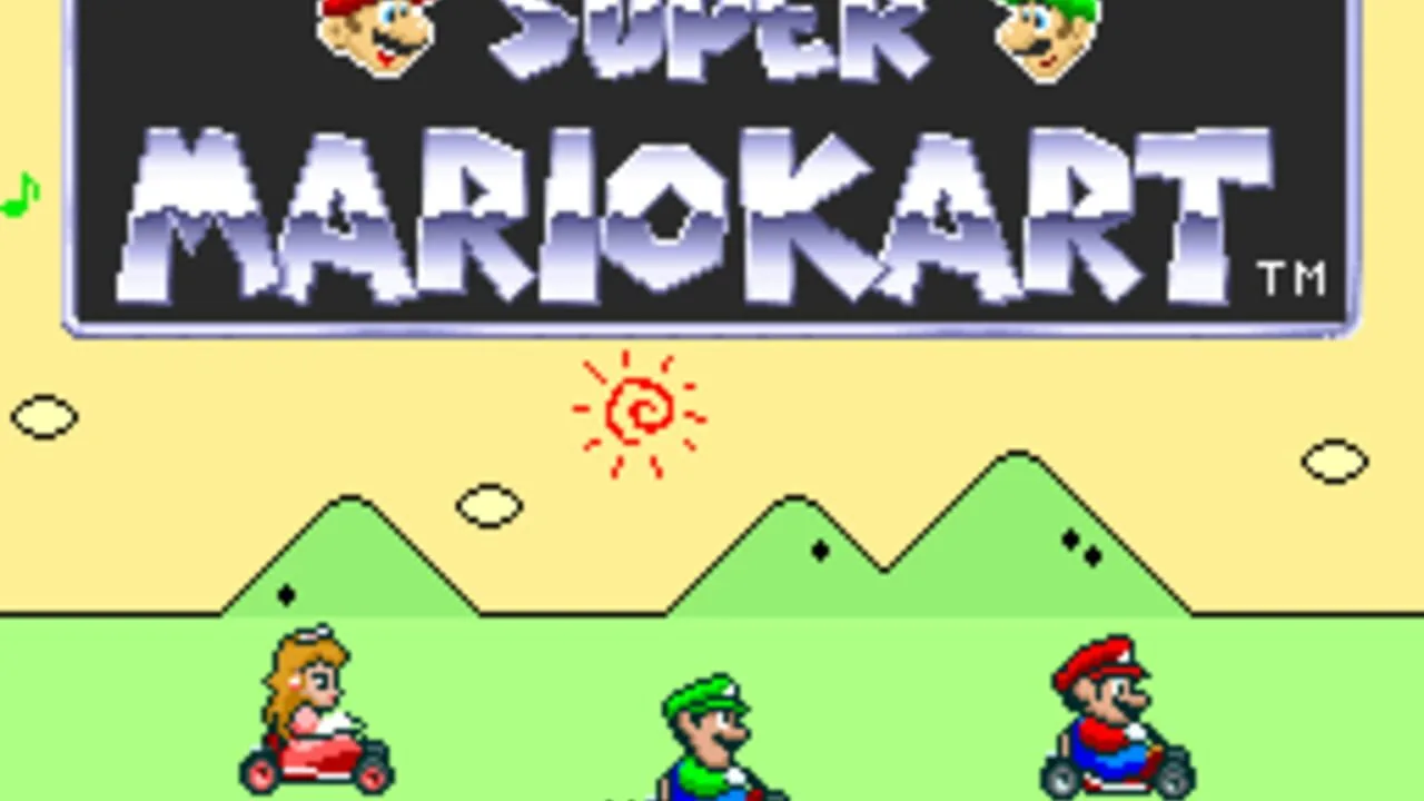 Super Mario Kart screenshot 1