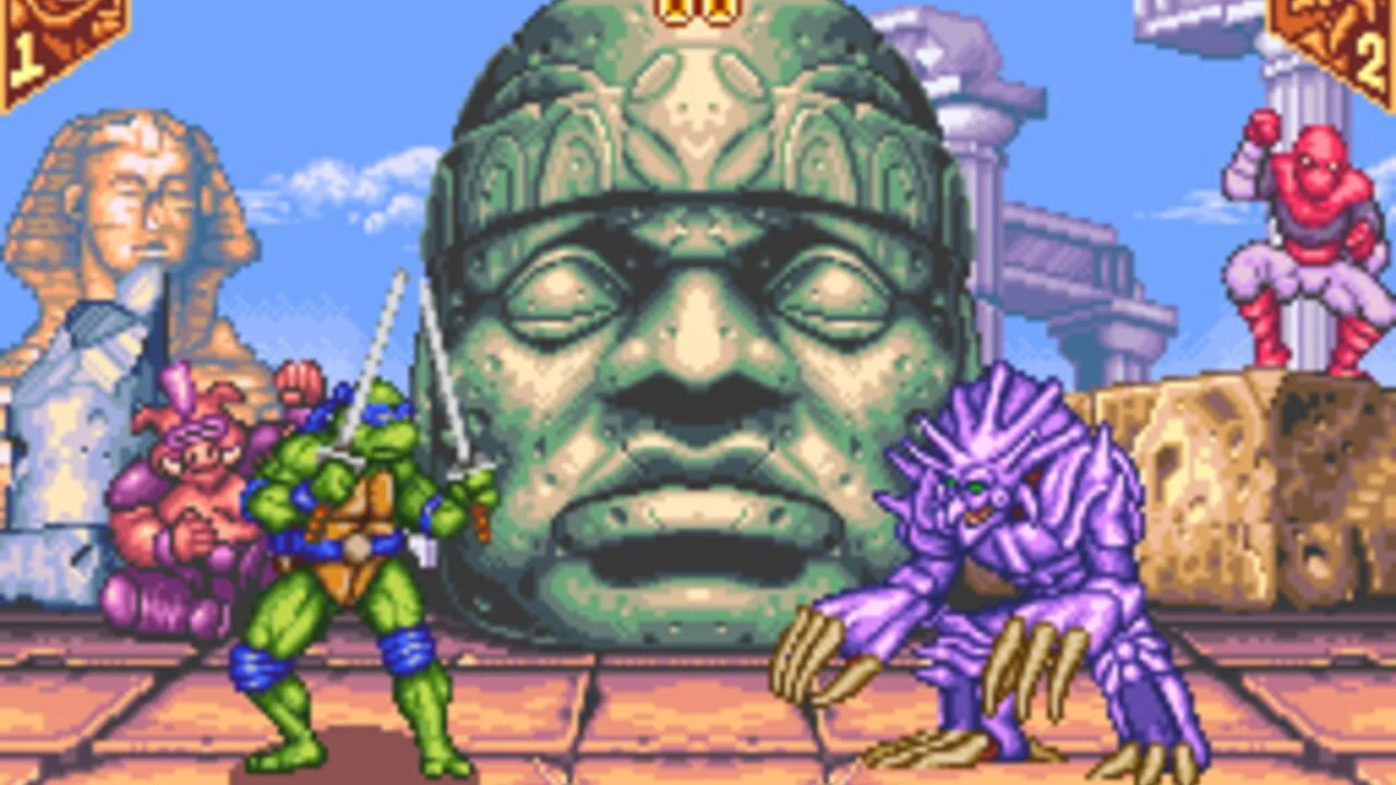 Teenage Mutant Ninja Turtles: Tournament Fighters gameplay on Super Nintendo Entertainment System