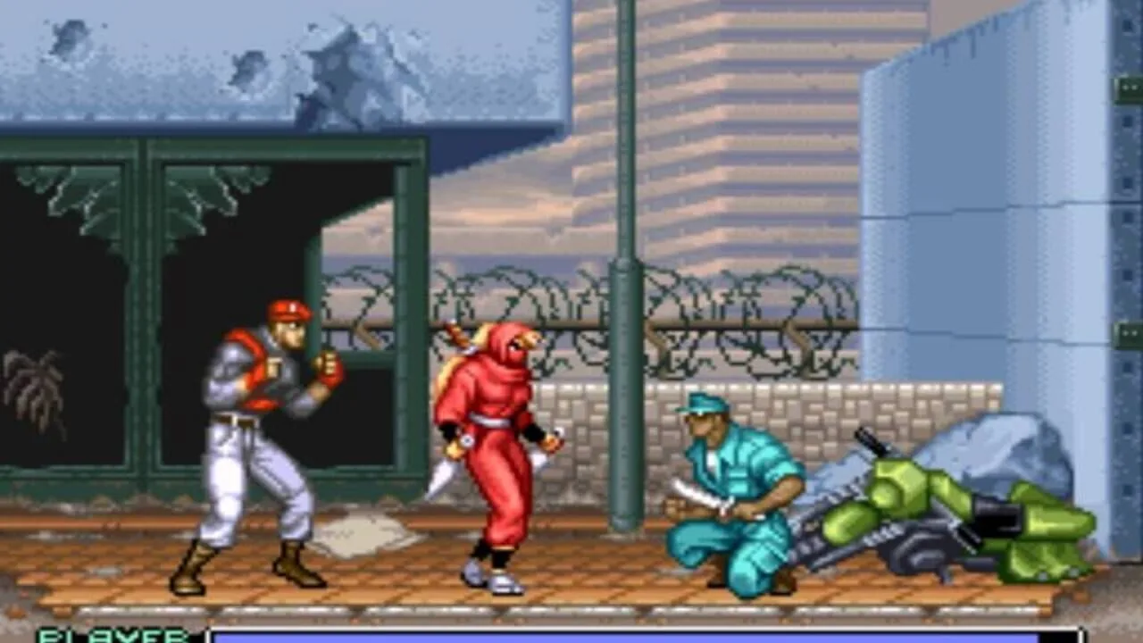 The Ninja Warriors gameplay on Super Nintendo Entertainment System