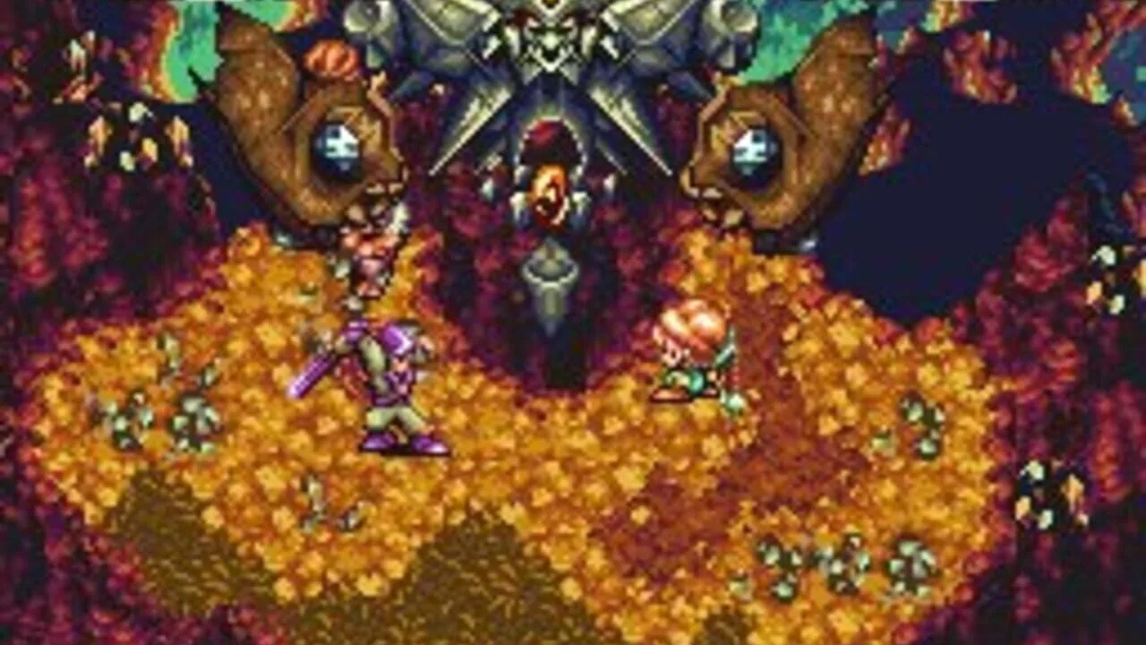 Trials of Mana gameplay on Super Nintendo Entertainment System