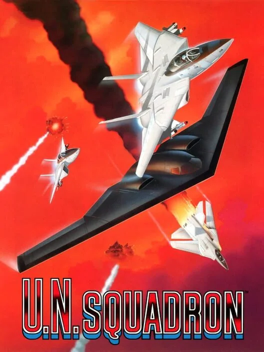 U.N. Squadron box art