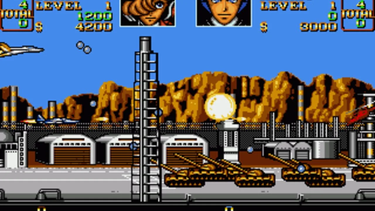 U.N. Squadron screenshot 1