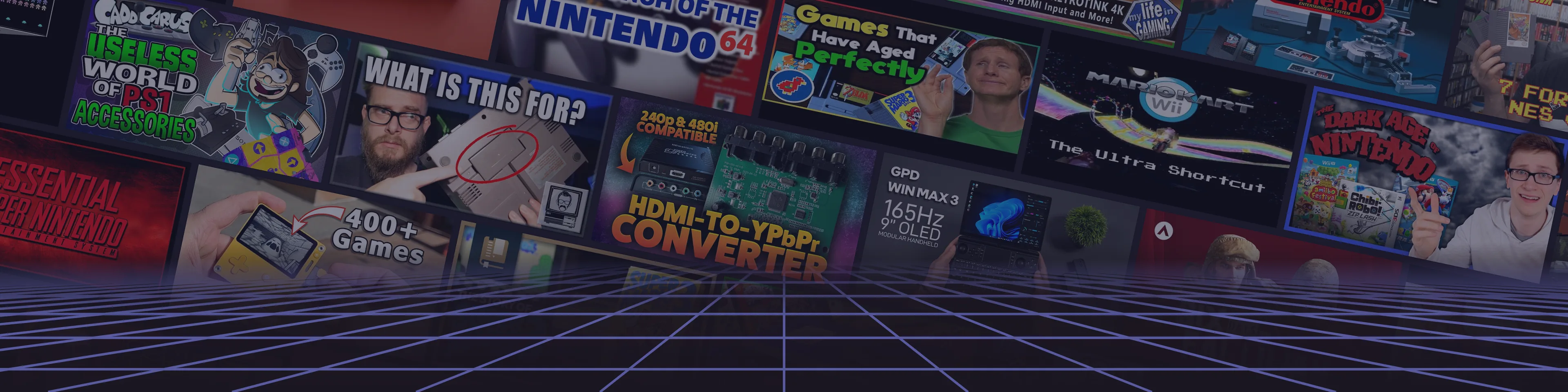 Videos from the best retro gaming YouTube channels