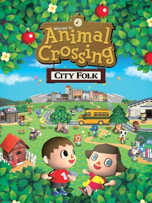 Animal Crossing: City Folk box art